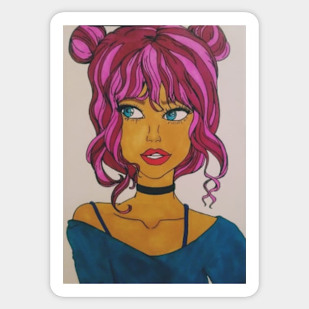 Chola Vibes Sticker by HarleyMoon92